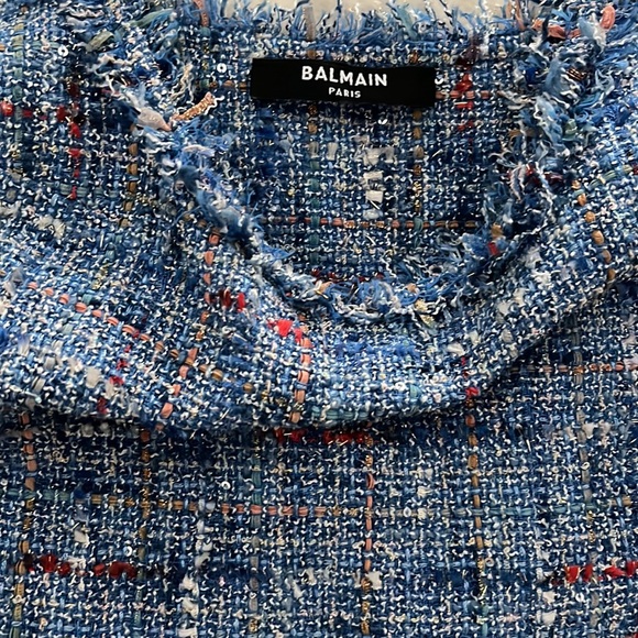 Balmain tweed tank top, size 34 - Picture 3 of 7